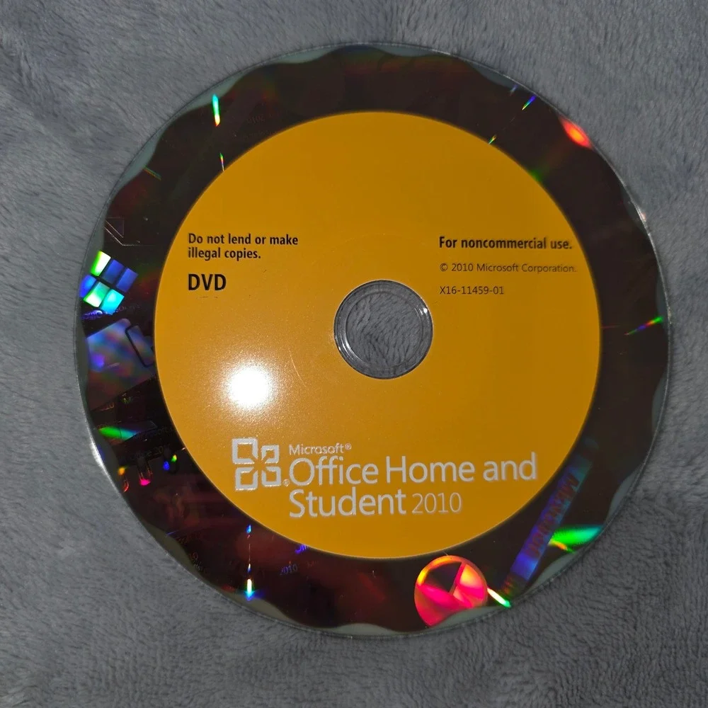 Microsoft Office Home and Student 2010 Family Pack 3 PC Windows DVD Product Key